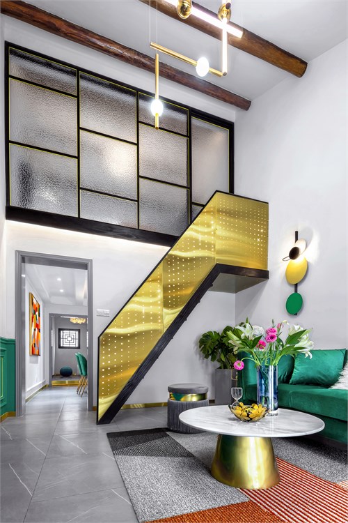 浴室木地板上墻效果圖 感受幽蘭芬芳_2