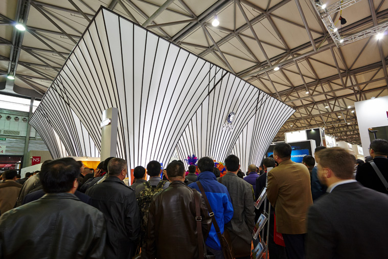 大藝樹Art Deco風(fēng)格展館亮相Domotex Asia