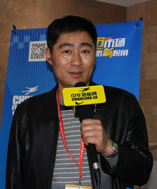 森豪仕地板董事長(zhǎng)張俊