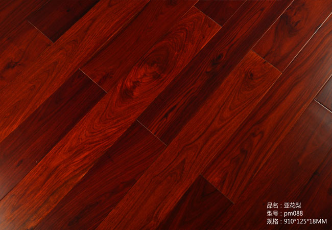 美佳福地板 亞華梨圖片